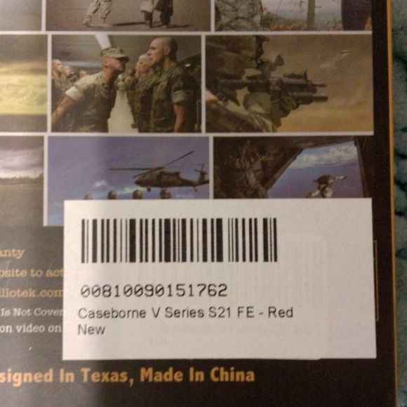 NWT Casebourne Vanguard Series VSeries S21 FE Red Military Grade Protection - Picture 4 of 7